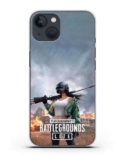 Чехол PUBG Lite силиконовый для iPhone 13 Mini