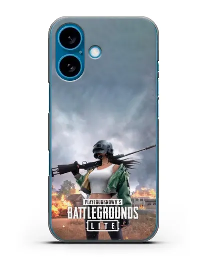 Чехол PUBG Lite силиконовый для iPhone 16