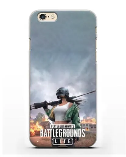 Чехол PUBG Lite силиконовый для iPhone 6s