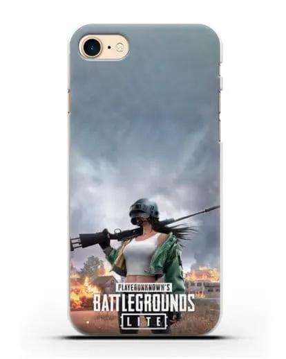 Чехол PUBG Lite силиконовый для iPhone 7