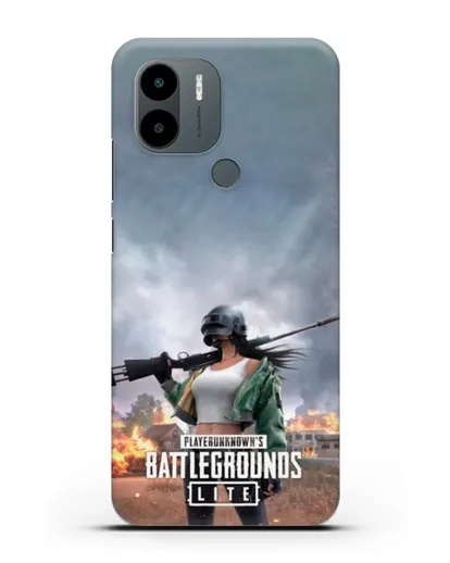 Чехол PUBG Lite силиконовый для Xiaomi Poco C51