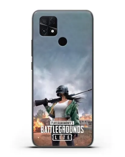 Чехол PUBG Lite силиконовый для Xiaomi Poco C40