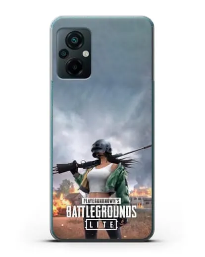 Чехол PUBG Lite силиконовый для Xiaomi Poco M5