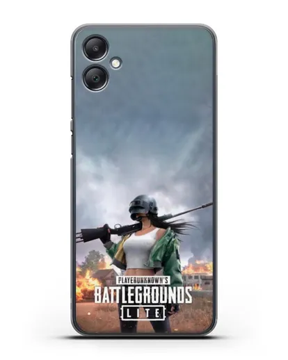 Чехол PUBG Lite силиконовый для Samsung Galaxy A05 [SM-A055]
