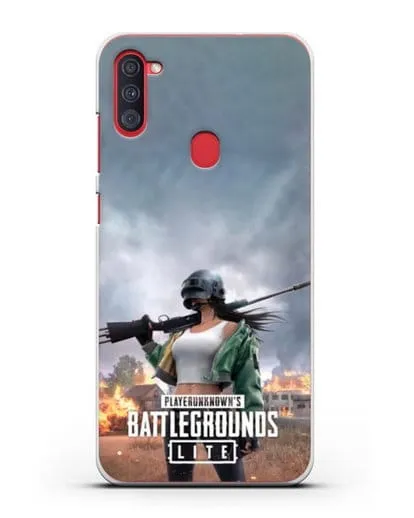 Чехол PUBG Lite силиконовый для Samsung Galaxy A11 [SM-A115F]