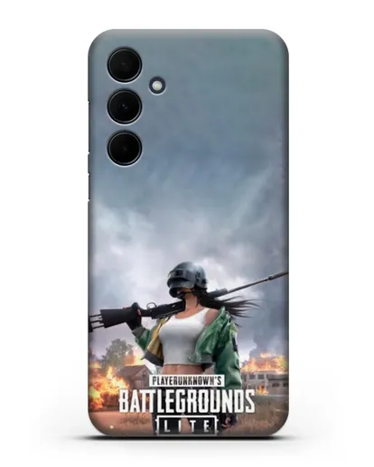 Чехол PUBG Lite силиконовый для Samsung Galaxy A55 [SM-A556]