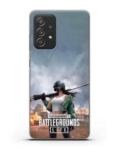 Чехол PUBG Lite силиконовый для Samsung Galaxy A53