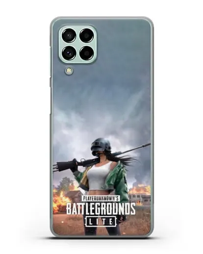 Чехол PUBG Lite силиконовый для Samsung Galaxy M33 [SM-M336]