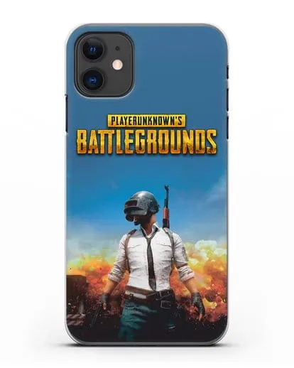 Чехол PUBG Classic силиконовый для iPhone 11