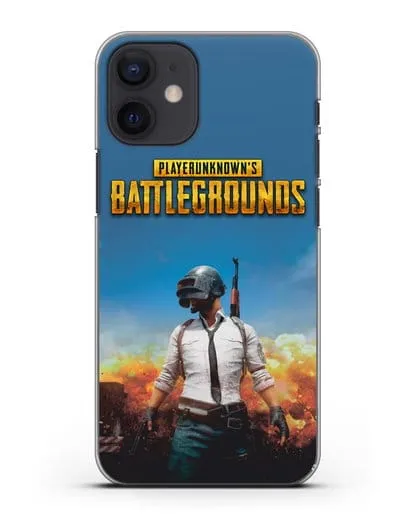 Чехол PUBG Classic силиконовый для iPhone 12 mini