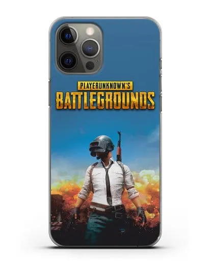 Чехол PUBG Classic силиконовый для iPhone 12 Pro Max