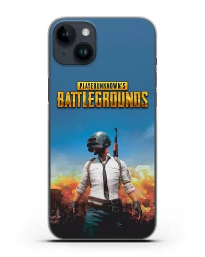 Чехол PUBG Classic силиконовый для iPhone 14 Plus