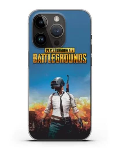 Чехол PUBG Classic силиконовый для iPhone 14 Pro