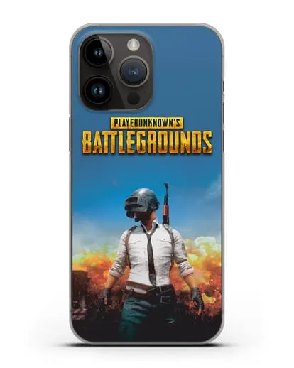 Чехол PUBG Classic силиконовый для iPhone 14 Pro Max