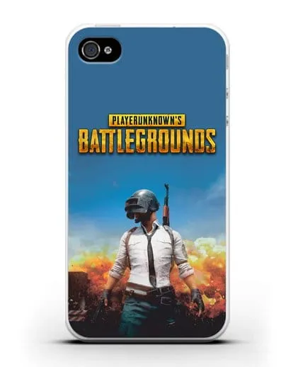 Чехол PUBG Classic силиконовый для iPhone 4/4s