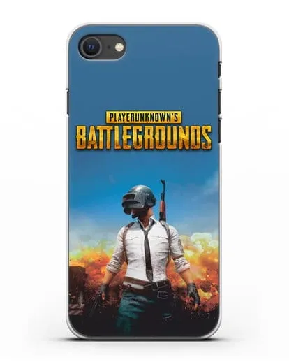 Чехол PUBG Classic силиконовый для iPhone SE 2020