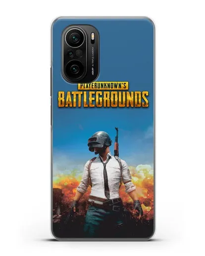 Чехол PUBG Classic силиконовый для Xiaomi Poco F3 Pro