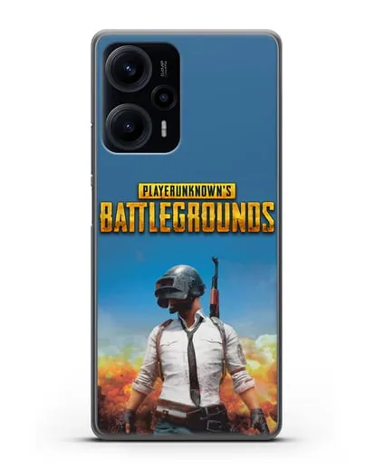 Чехол PUBG Classic силиконовый для Xiaomi Poco F5