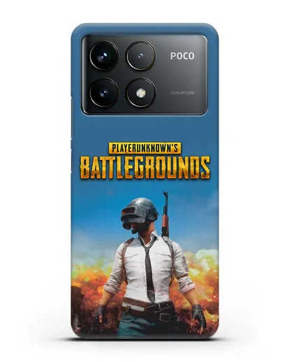 Чехол PUBG Classic силиконовый для Xiaomi Poco F6 Pro
