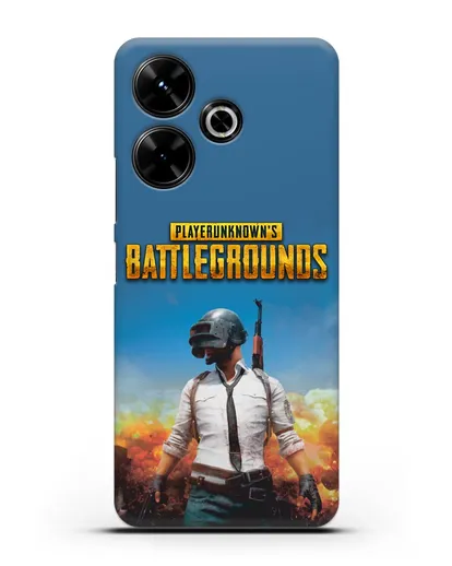 Чехол PUBG Classic силиконовый для Xiaomi Poco M6