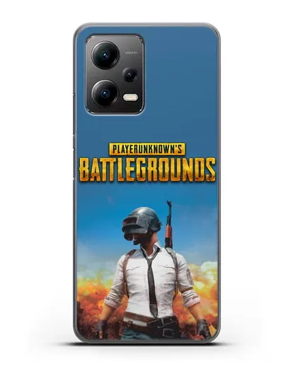 Чехол PUBG Classic силиконовый для Xiaomi Poco X5