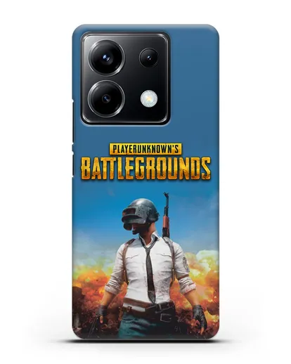 Чехол PUBG Classic силиконовый для Xiaomi Poco X6
