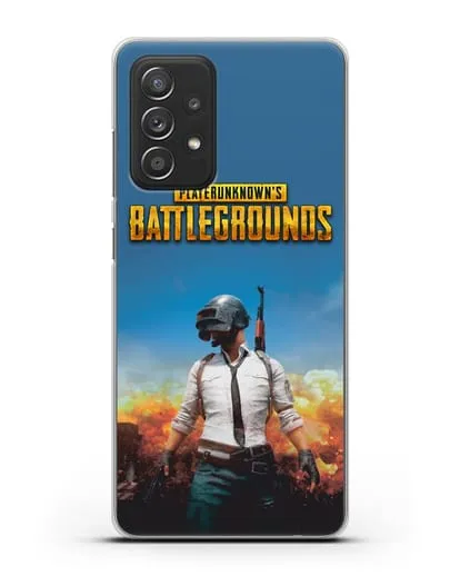 Чехол PUBG Classic силиконовый для Samsung Galaxy A53
