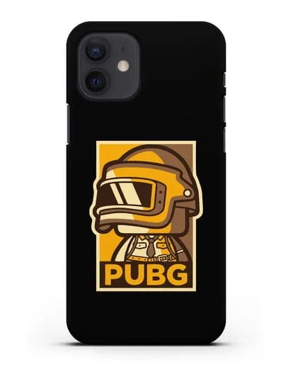 Чехол PUBG стикер силиконовый для iPhone 12