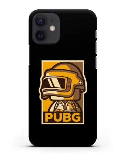 Чехол PUBG стикер силиконовый для iPhone 12 mini