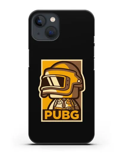 Чехол PUBG стикер силиконовый для iPhone 13 Mini