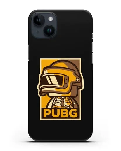 Чехол PUBG стикер силиконовый для iPhone 14 Plus