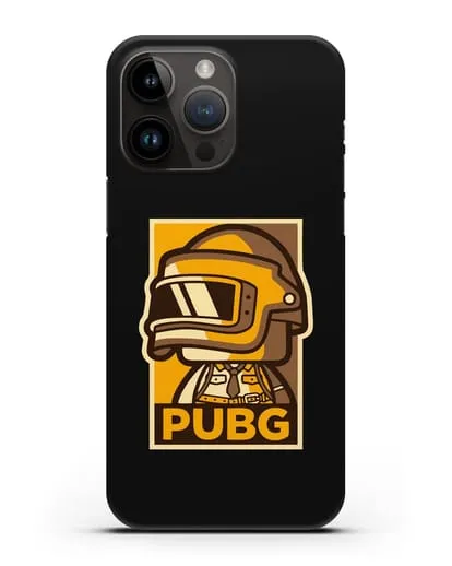 Чехол PUBG стикер силиконовый для iPhone 14 Pro Max