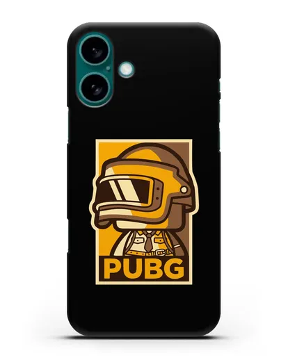 Чехол PUBG стикер силиконовый для iPhone 16 Plus