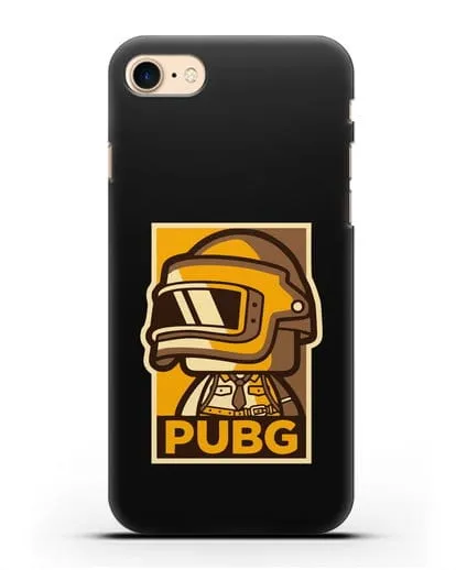 Чехол PUBG стикер силиконовый для iPhone 7