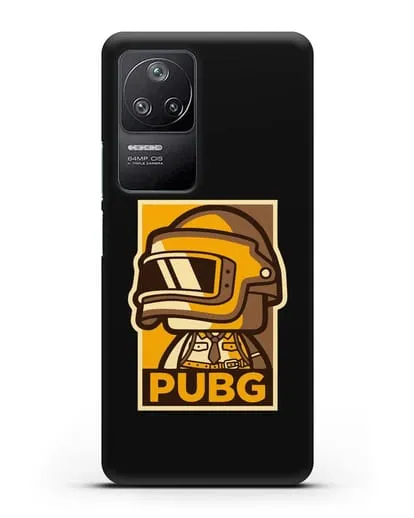 Чехол PUBG стикер силиконовый для Xiaomi Poco F4