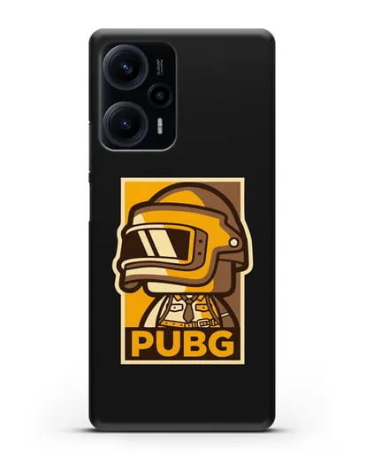 Чехол PUBG стикер силиконовый для Xiaomi Poco F5