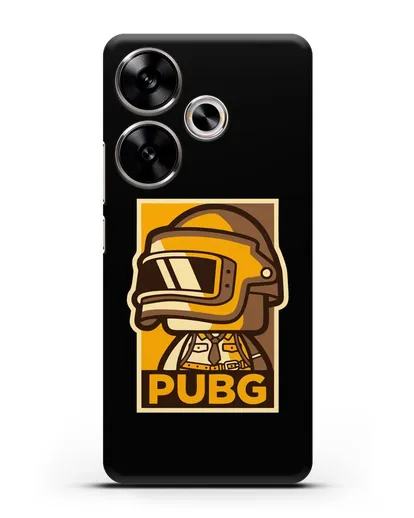 Чехол PUBG стикер силиконовый для Xiaomi Poco F6