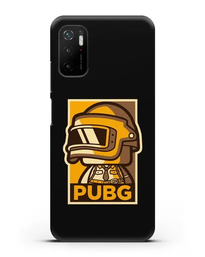 Чехол PUBG стикер силиконовый для Xiaomi Poco M3 Pro