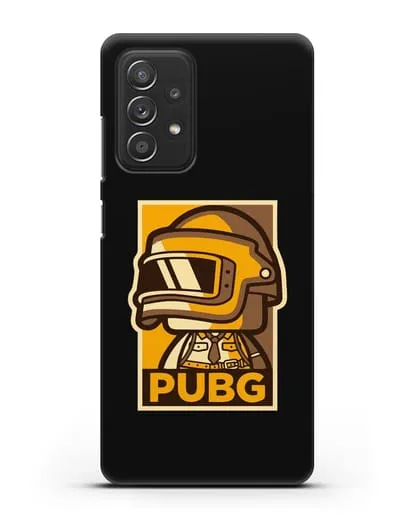 Чехол PUBG стикер силиконовый для Samsung Galaxy A53