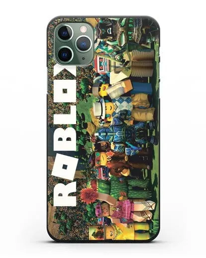 Чехол с дизайном Roblox (Роблокс) силиконовый для iPhone 11 Pro Max