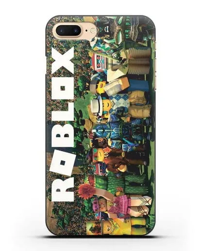 Чехол с дизайном Roblox (Роблокс) силиконовый для iPhone 7 Plus