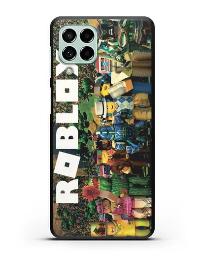 Чехол с дизайном Roblox (Роблокс) силиконовый для Samsung Galaxy M53 [SM-M536]
