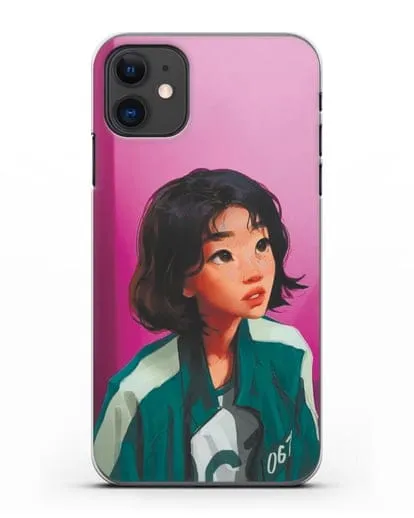 Чехол Игра в кальмара - Сэ Бёк силиконовый для iPhone 11