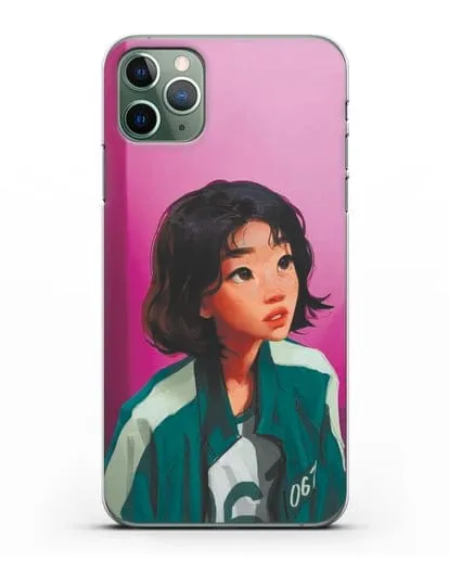 Чехол Игра в кальмара - Сэ Бёк силиконовый для iPhone 11 Pro