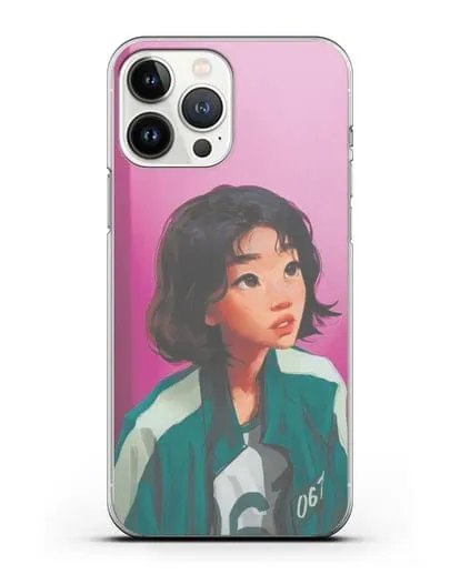 Чехол Игра в кальмара - Сэ Бёк силиконовый для iPhone 13 Pro Max