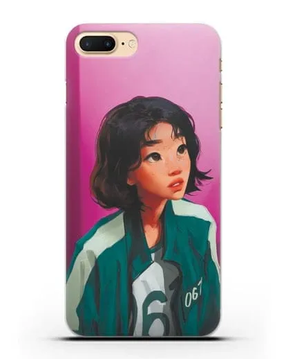 Чехол Игра в кальмара - Сэ Бёк силиконовый для iPhone 7 Plus