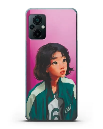 Чехол Игра в кальмара - Сэ Бёк силиконовый для Xiaomi Poco M5