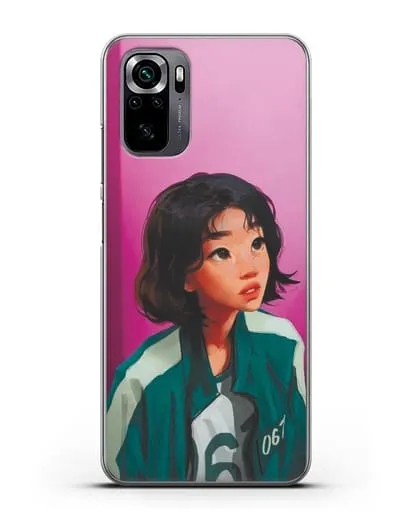 Чехол Игра в кальмара - Сэ Бёк силиконовый для Xiaomi Poco M5s