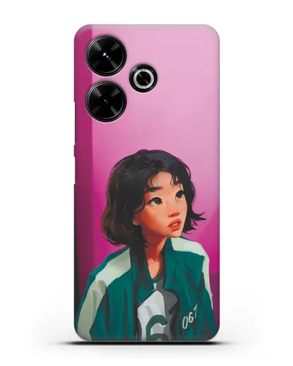 Чехол Игра в кальмара - Сэ Бёк силиконовый для Xiaomi Poco M6