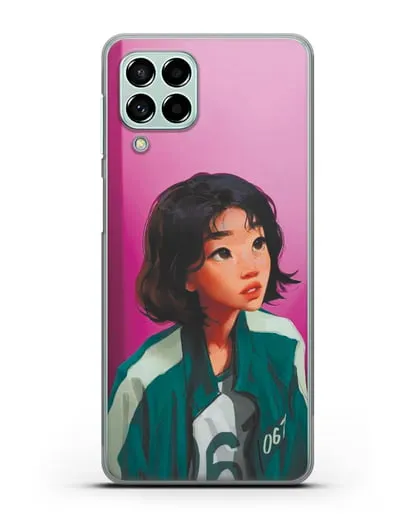 Чехол Игра в кальмара - Сэ Бёк силиконовый для Samsung Galaxy M53 [SM-M536]